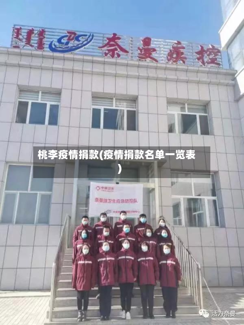 桃李疫情捐款(疫情捐款名单一览表)-第1张图片