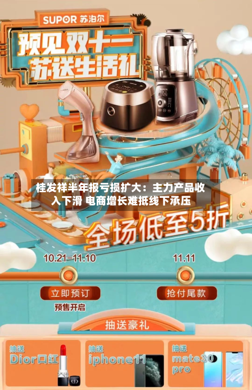 桂发祥半年报亏损扩大：主力产品收入下滑 电商增长难抵线下承压-第2张图片