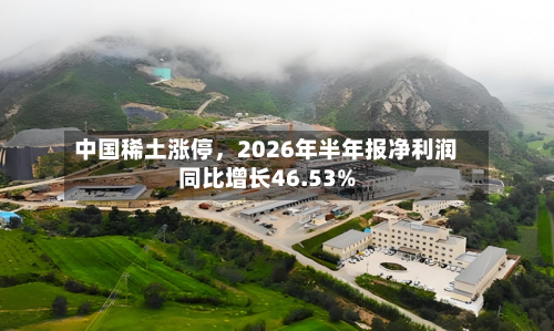 中国稀土涨停	，2026年半年报净利润同比增长46.53%-第3张图片