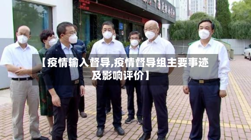 【疫情输入督导,疫情督导组主要事迹及影响评价】-第2张图片