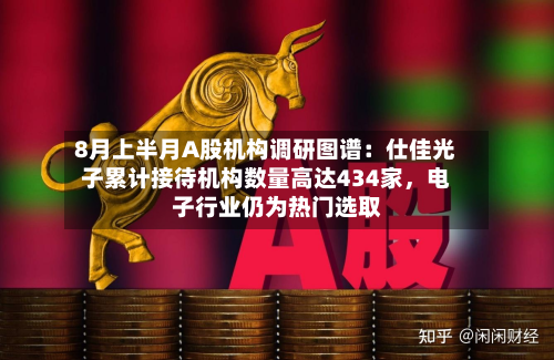 8月上半月A股机构调研图谱：仕佳光子累计接待机构数量高达434家，电子行业仍为热门选取-第1张图片