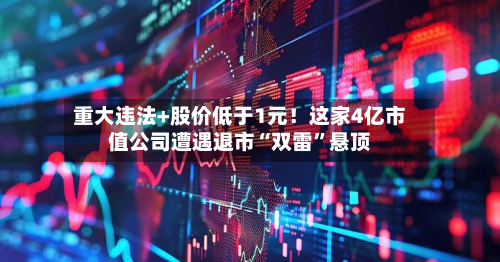重大违法+股价低于1元！这家4亿市值公司遭遇退市“双雷	”悬顶-第2张图片