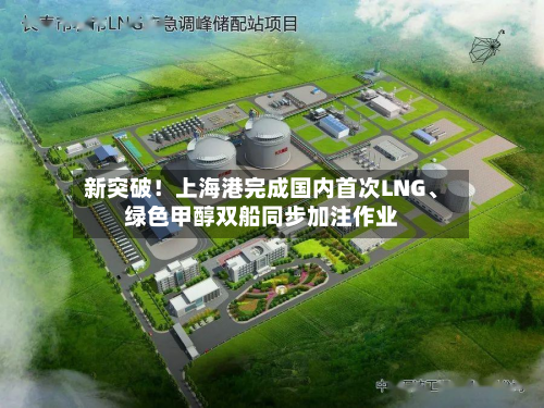 新突破！上海港完成国内首次LNG、绿色甲醇双船同步加注作业-第1张图片