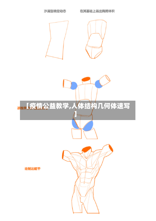 【疫情公益教学,人体结构几何体速写】-第2张图片