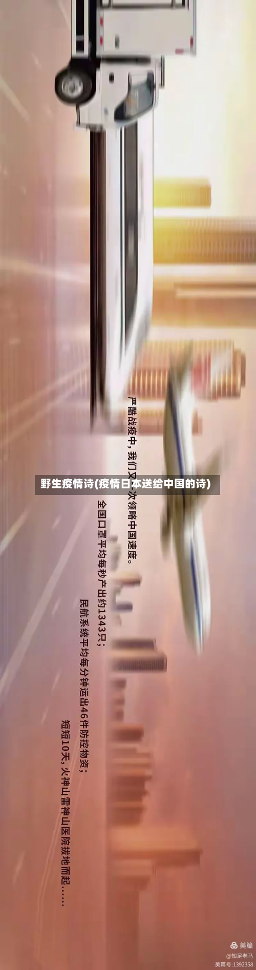 野生疫情诗(疫情日本送给中国的诗)-第1张图片
