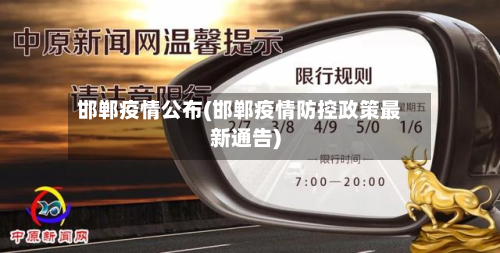 邯郸疫情公布(邯郸疫情防控政策最新通告)-第1张图片