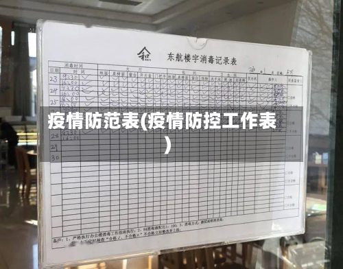 疫情防范表(疫情防控工作表)-第1张图片