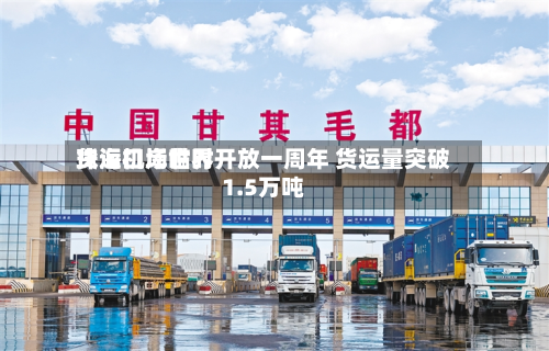 珠海机场世界货运口岸临时开放一周年 货运量突破1.5万吨-第1张图片