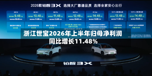 浙江世宝2026年上半年归母净利润同比增长11.48%-第1张图片