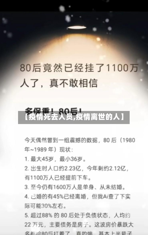 【疫情死去人员,疫情离世的人】-第2张图片