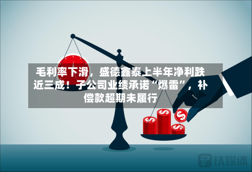 毛利率下滑，盛德鑫泰上半年净利跌近三成！子公司业绩承诺“爆雷”	，补偿款超期未履行-第1张图片