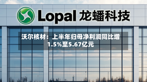 沃尔核材:上半年归母净利润同比增1.5%至5.67亿元-第1张图片