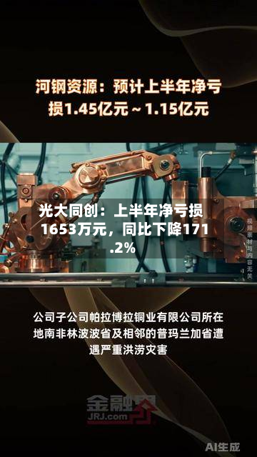 光大同创：上半年净亏损1653万元，同比下降171.2%-第1张图片