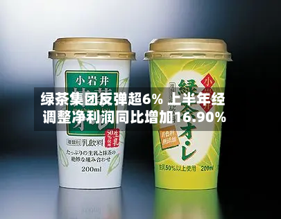 绿茶集团反弹超6% 上半年经调整净利润同比增加16.90%-第1张图片