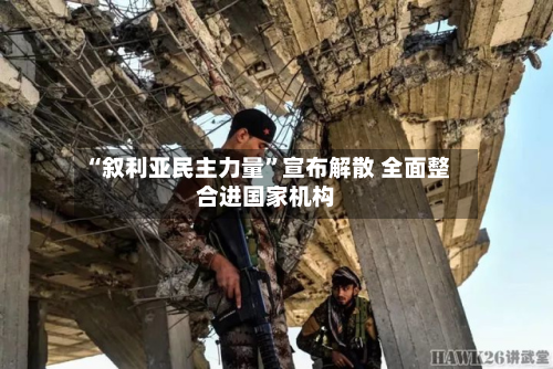 “叙利亚民主力量	”宣布解散 全面整合进国家机构-第1张图片